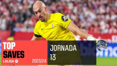 Las mejores paradas de la jornada 13 en La Liga EA Sports 2023-2024 | TOP 5