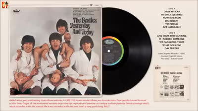 THE BEATLES – Yesterday And Today LP Mono 1966 (Peeled Butcher Cover