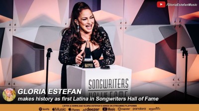 Gloria Estefan makes history as first Latina in Songwriters Hall of Fame