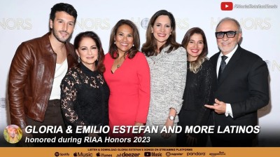Gloria & Emilio Estefan and more Latinos honored during RIAA Honors 2023