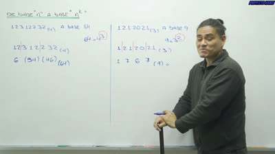 NUMERACIÓN (PARTE 2) | CAMBIOS DE BASES ESPECIALES DE BASE "n" A BASE "n" A LA "k" Y VICEVERSA