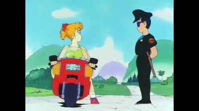 56 - Arale viaja en la nube voladora