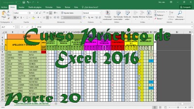 Curso de Excel Básico - Intermedio - 2016 - Planilla de Sueldos